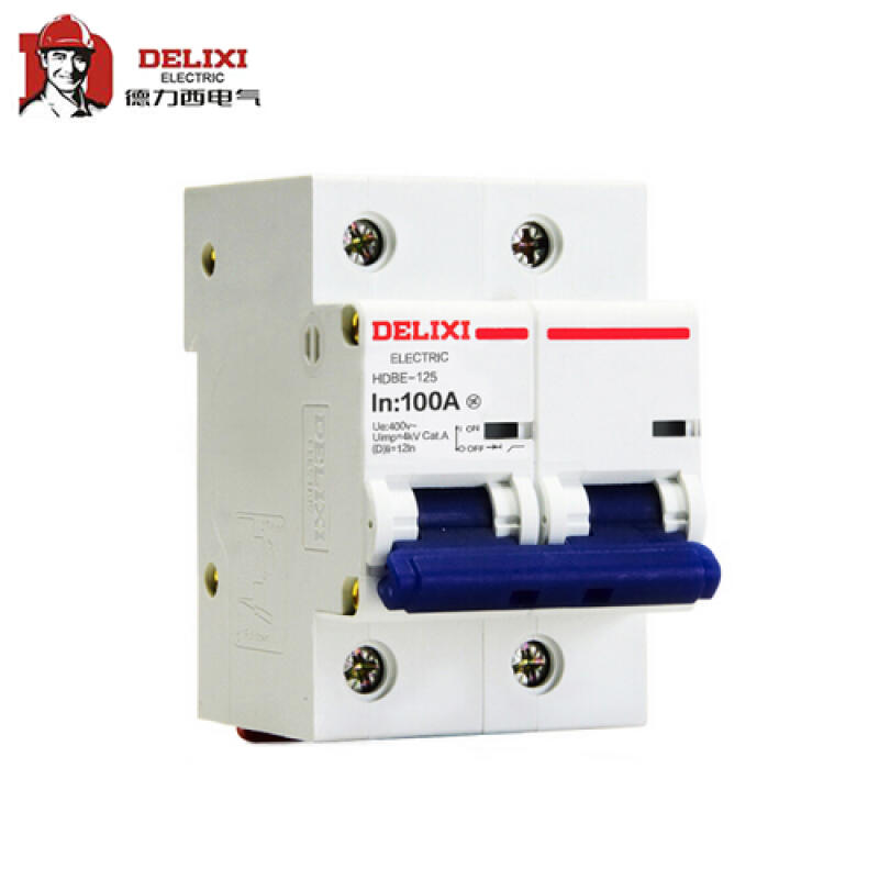 Delixi HDBE-125 Circuit Breaker 2P D Type 125A