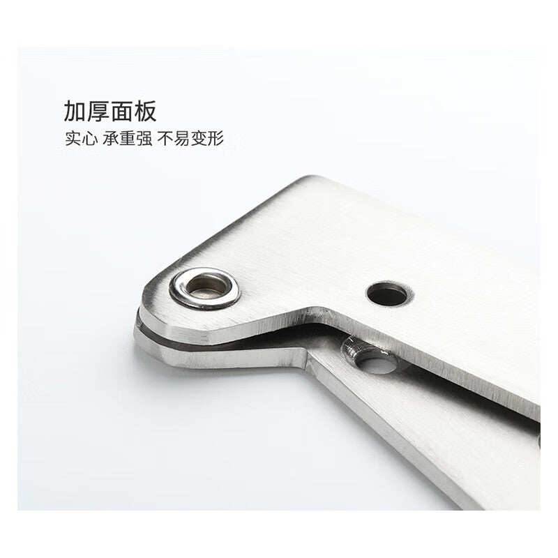 Bingyu Chicken Beak Hinge Stainless Steel Side Rotating Axle Window Hinge, Seven-Shaped Hinge Door and Window Hinge, Large Size BH-674