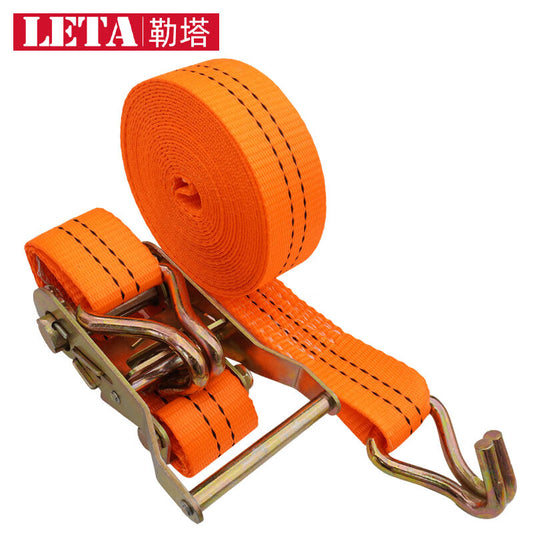 LETA 6-meter truck rope tensioner, widened and thickened rope tightening strap for trucks, with hook LT-AM797