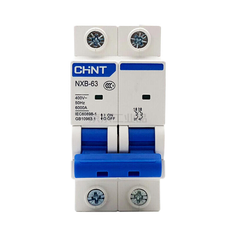 Chint small circuit breaker; NXB-63 2P D4