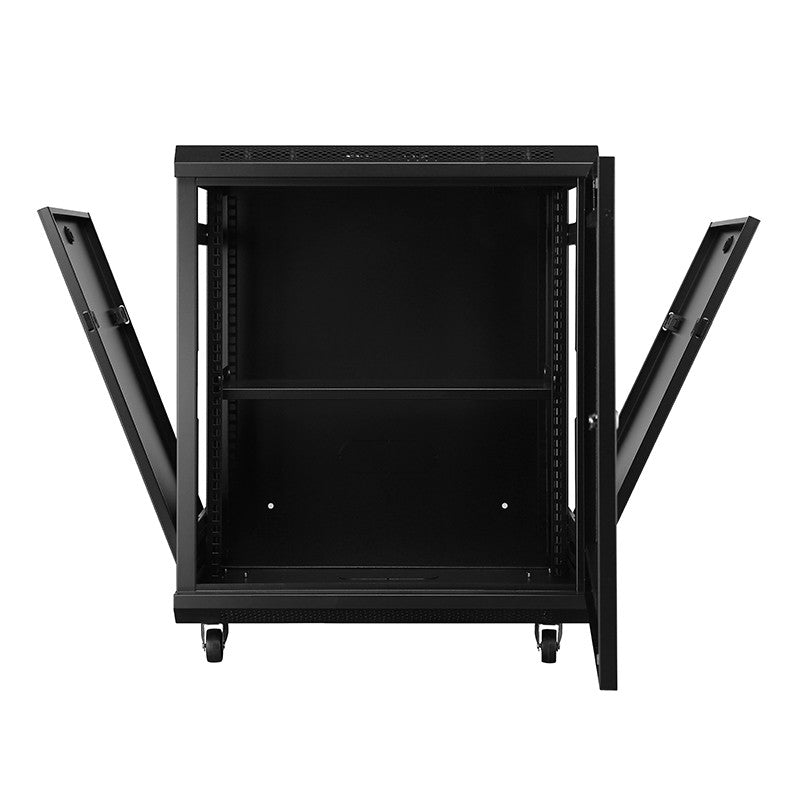 Z1 6512 12U Vertical Horizontal Wall-Mounted Network Cabinet
