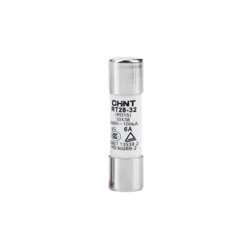 Chint (CHNT) RT28-32 (RO15) 10A round tube cap fuse 20 pieces