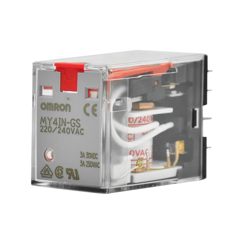 Omron micro power relay; MY4IN-GS AC220/240 BY OMZ/C