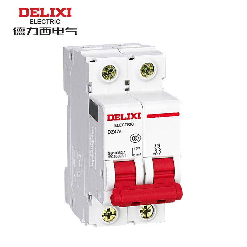Delixi DZ47s 2P B 40A 6KA 400VAC DZ47SN2B40 miniature circuit breaker (C)