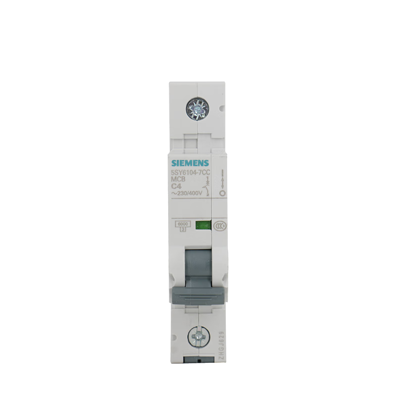 Siemens circuit breaker 5SY6104-7CC Type C 4A 1P 6KA single in and single out air switch main circuit breaker