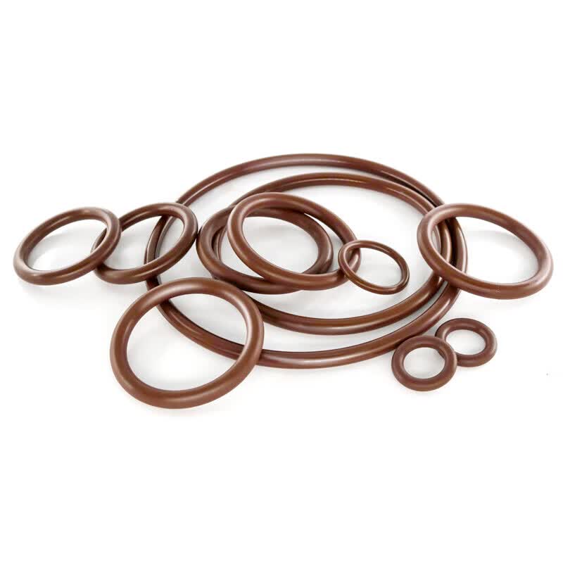 Aiyuetai Fluororubber O-ring Seals, Brown, Corrosion Resistant, High Temperature Resistant, Resistant to Weak Acids and Alkalis, Outer Diameter 415mm * Wire Diameter 5.7mm
