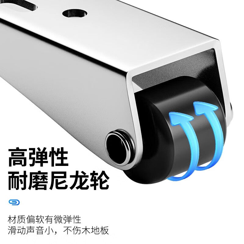 Tanzu Gate Sliding Door Bottom Wheel Load-bearing Nylon Universal Vertical Moving Door Lifting Tool [Pack of 4]