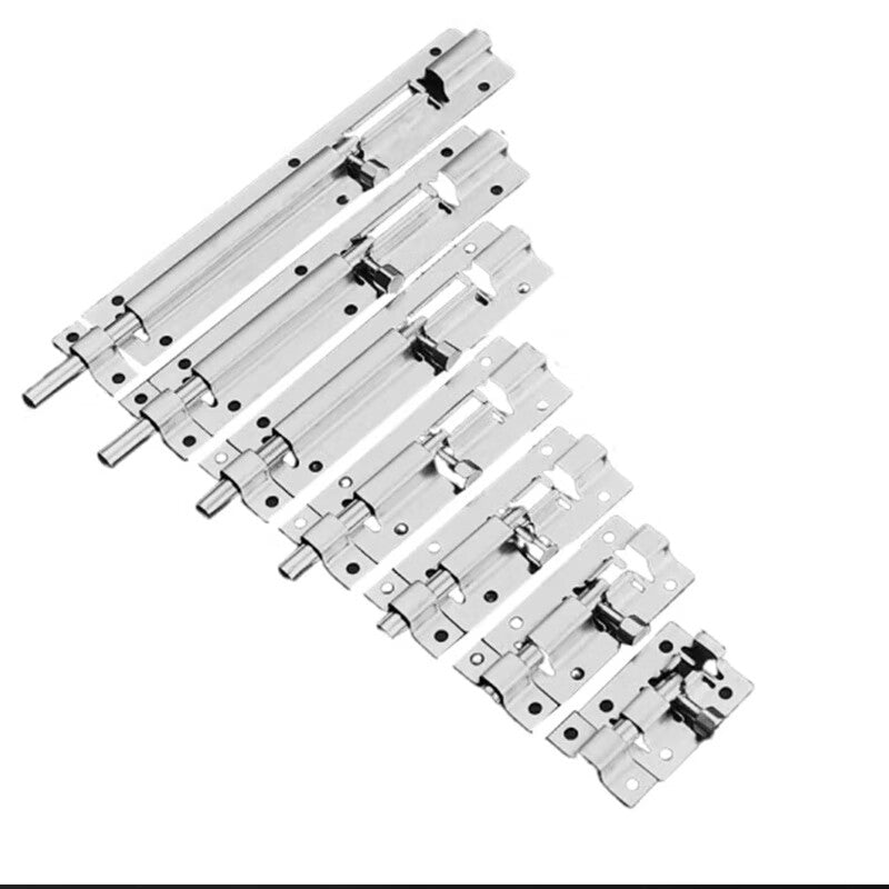 Yonghao Private Shop 304 Stainless Steel Mini Door Bolt, Louver Door Hook, Wooden Door Latch, Old-fashioned Lock, Small Square 2-inch, One Price