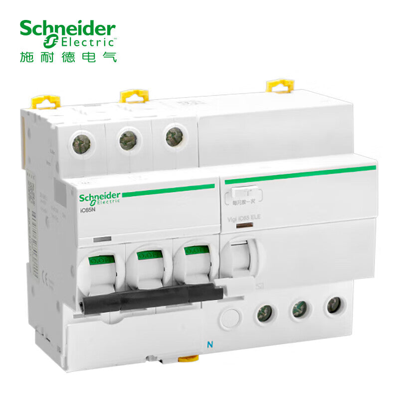 Schneider A9 Series 63A Leakage Protection Air Switch - 3P C Type