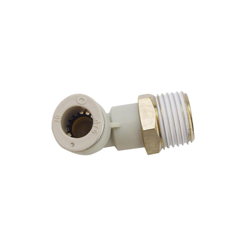 AirTAC L-Type Threaded Pipe Fitting M5 for φ6mm Pipe - X-APL6M5