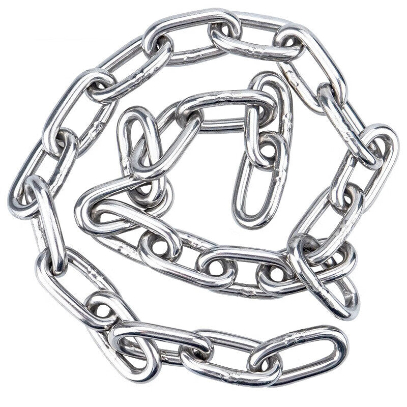 Bingyu 304 Stainless Steel Anti-theft Chain, Long Link Chain, 3mm Diameter (5 meters) BH-658