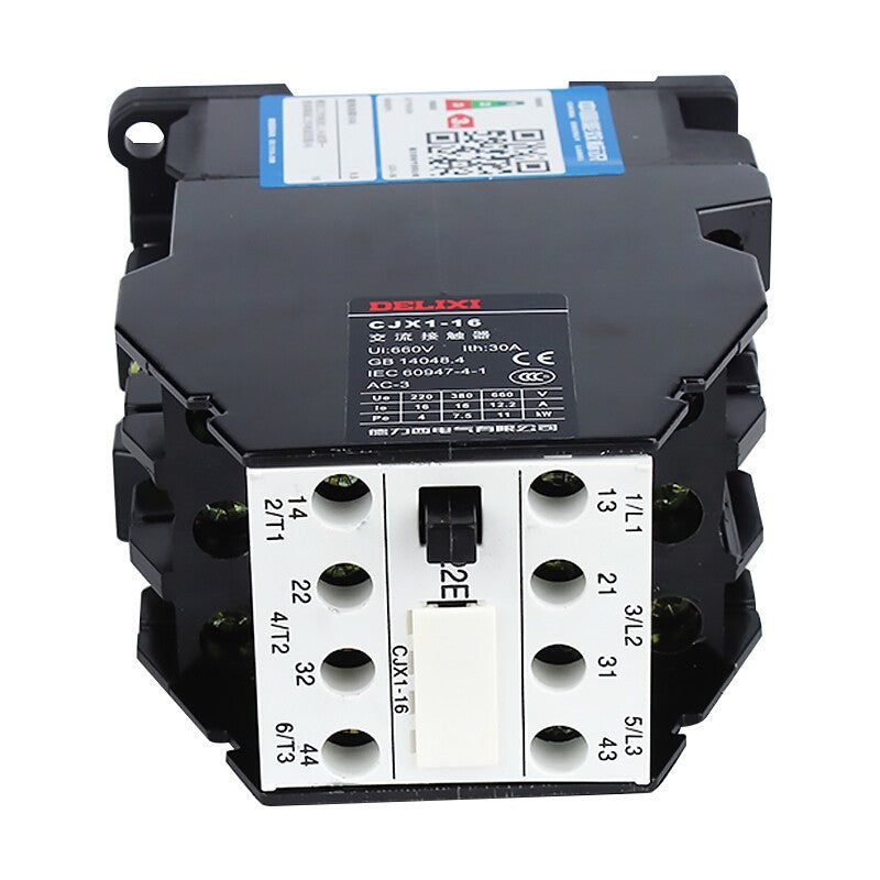 Delixi Electric AC Contactor CJX1-16/22 127V 50Hz