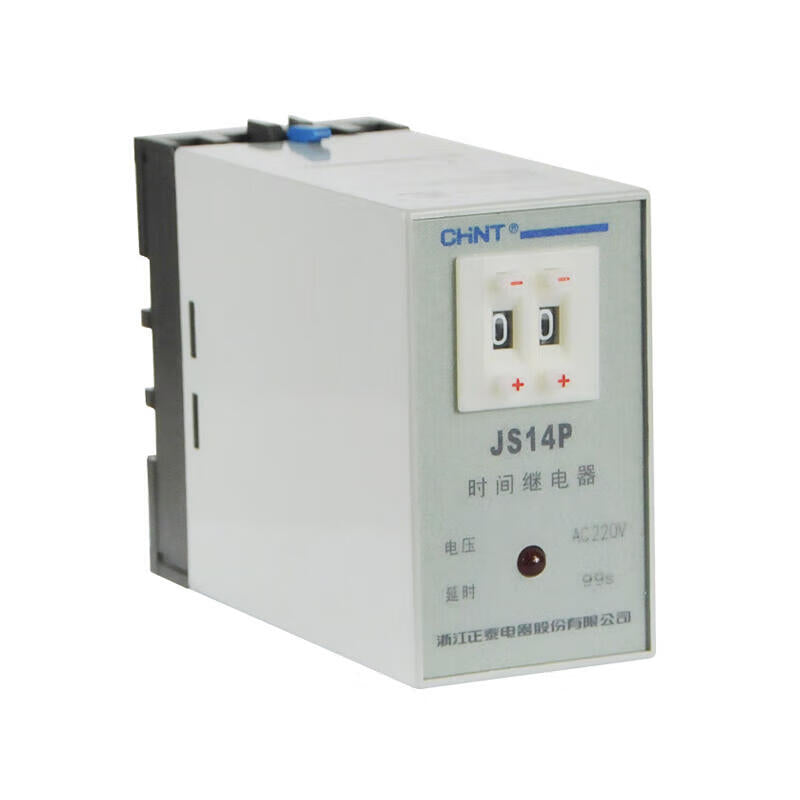 Chint time relay; JS14P 9.9s AC220V