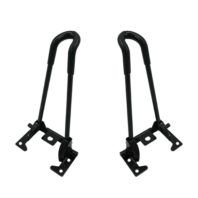 Deqi wrought iron table legs, detachable wrought iron dining table accessories, office desk, cabinet, coffee table, study desk hardware accessories, height 420mm, wire diameter 7mm (with screws)