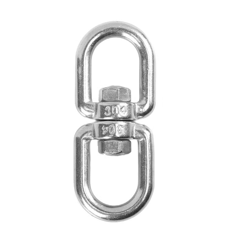 Deyu Crafts 304 Stainless Steel Rotary Ring, Universal Ring, Figure-8 Ring, Chain Link - One Price M8
