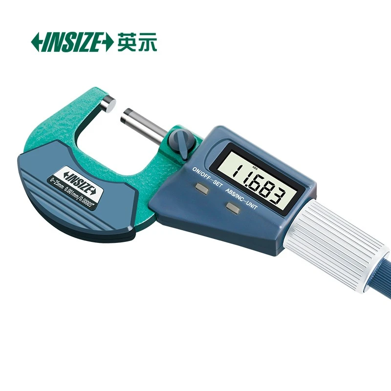 INSIZE Digital Outside Micrometer High-Precision Electronic Micrometer 3109-50AC