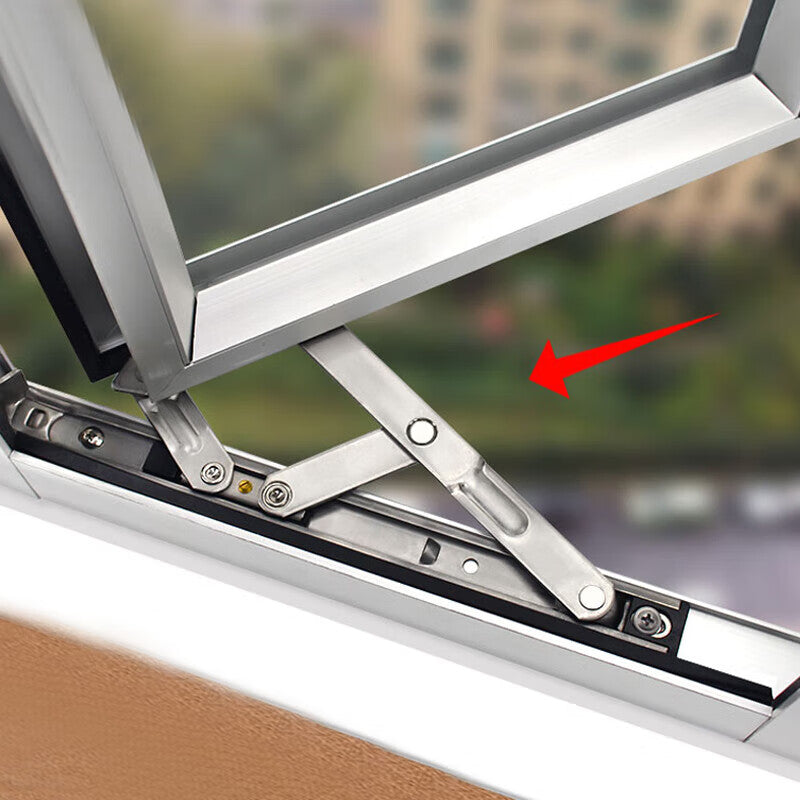 Deyu Window Products - Window Limiter, Window Sliding Bracket, Casement Window Support, Wind Bracket, Windproof Bracket, 304 Stainless Steel, Length 260mm, Width 18mm