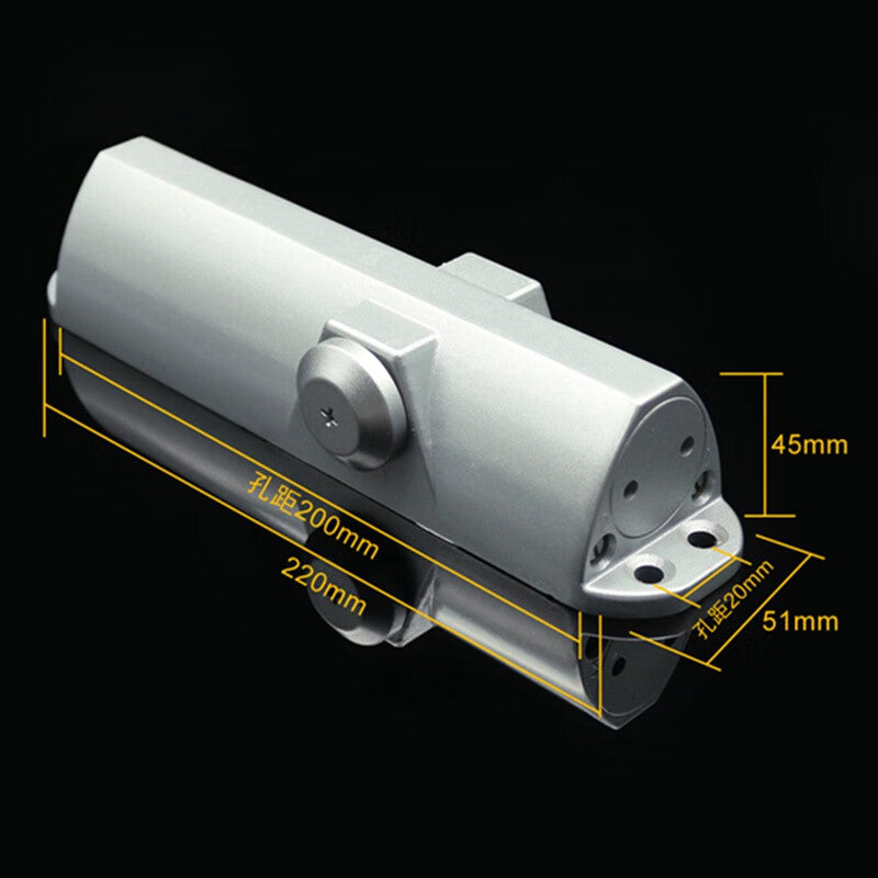 THOMEI Fully Automatic Hydraulic Buffer Door Closer, Home Automatic Door Closer, Fireproof Door Rebound Closer