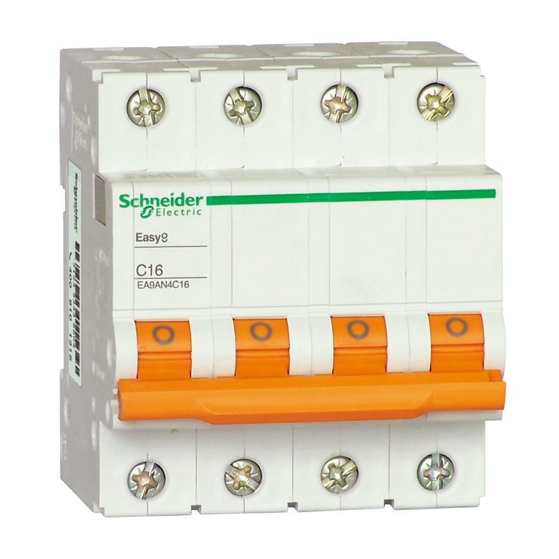 Schneider Electric Miniature Circuit Breaker EA9AN 4P C63A