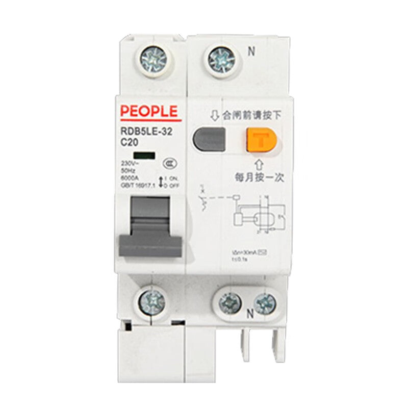 PEOPLE 3P+N 40A 220V Circuit Breaker with Leakage Protection