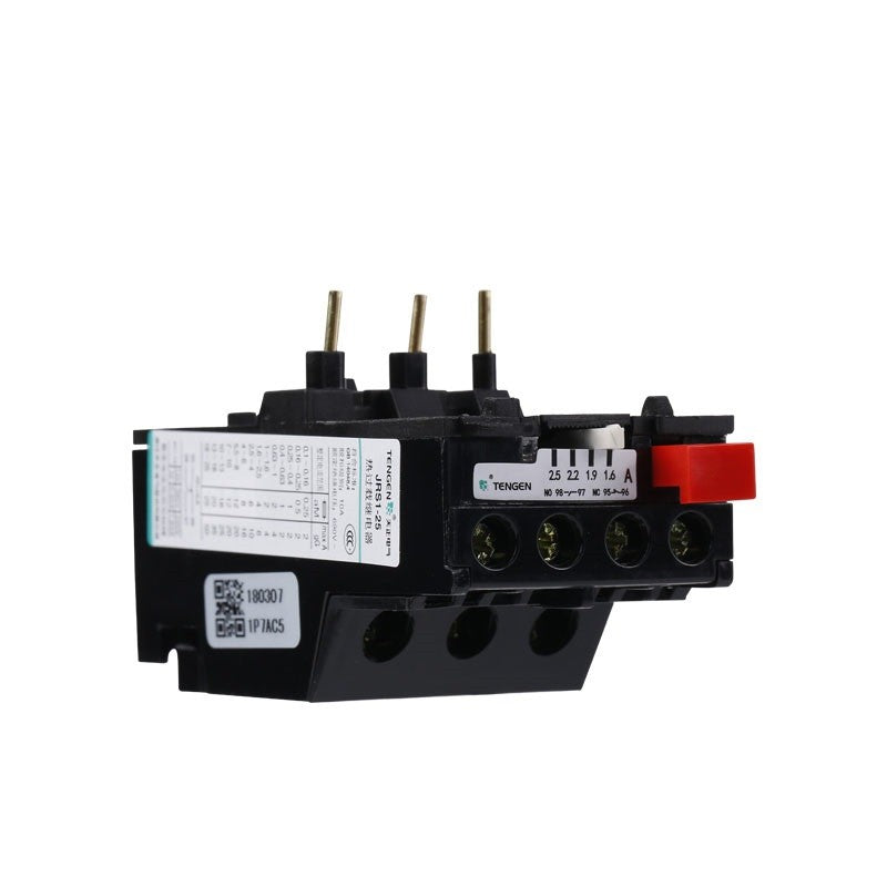 Tianzheng Electric TENGEN JRS1-25 2.5-4A thermal overload protector thermal relay 03030010164