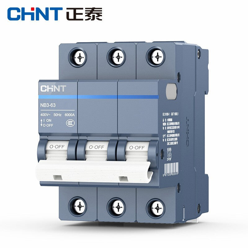 Chint (CHNT) small circuit breaker NB3-63 series 3P C63 (1 piece)