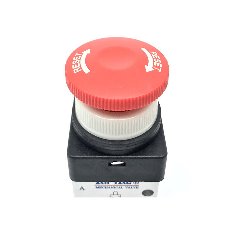 AirTAC Parking Rotary Button Manual Valve (1/4); CM3PL08R