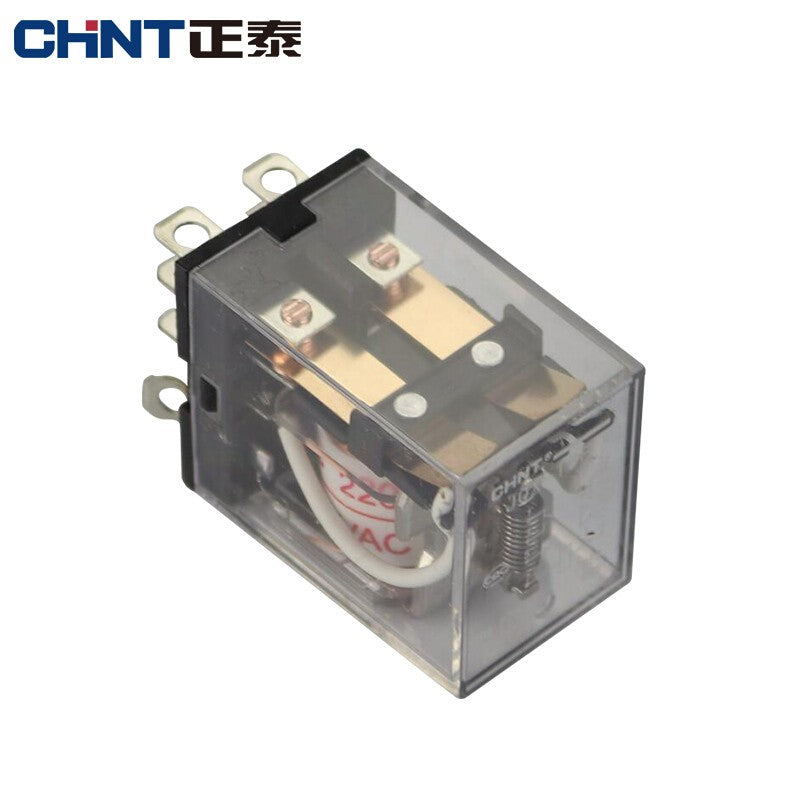 Chint (CHNT) JQX-13F(D)/2Z plugs into DC24V small intermediate relay AC wide 8-pin DC24V