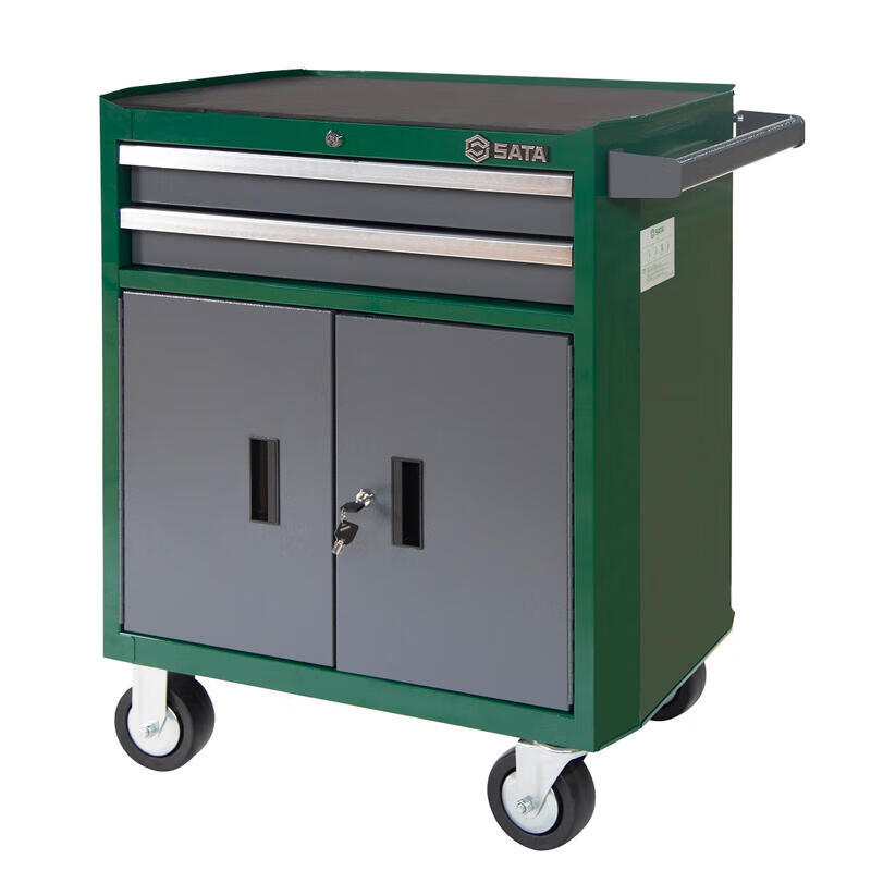 Shida Auto Repair 2 Drawer Tool Cart (770x470x896MM)