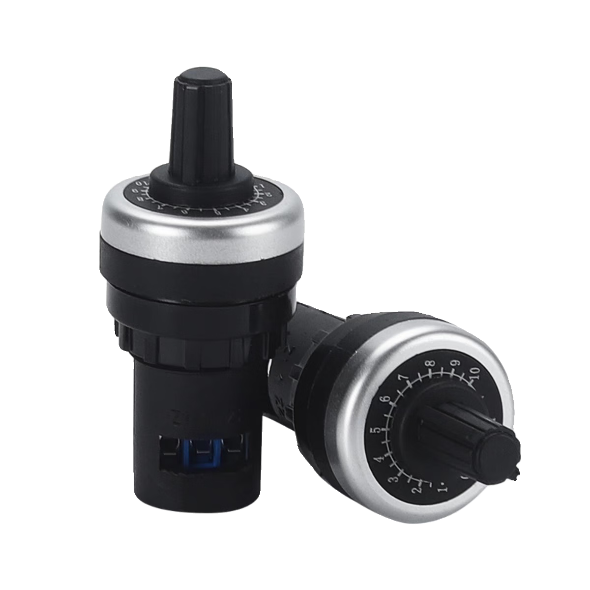 Norran LA42DWQ-22 Precision Speed Controller with Knob and 22mm Opening Hole, 500 Ohms