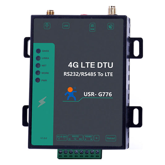 LonHand 4G DTU module GNSS positioning version five-mode 13-frequency serial port RS232/485 compatible with GPRS USR-G776 full network