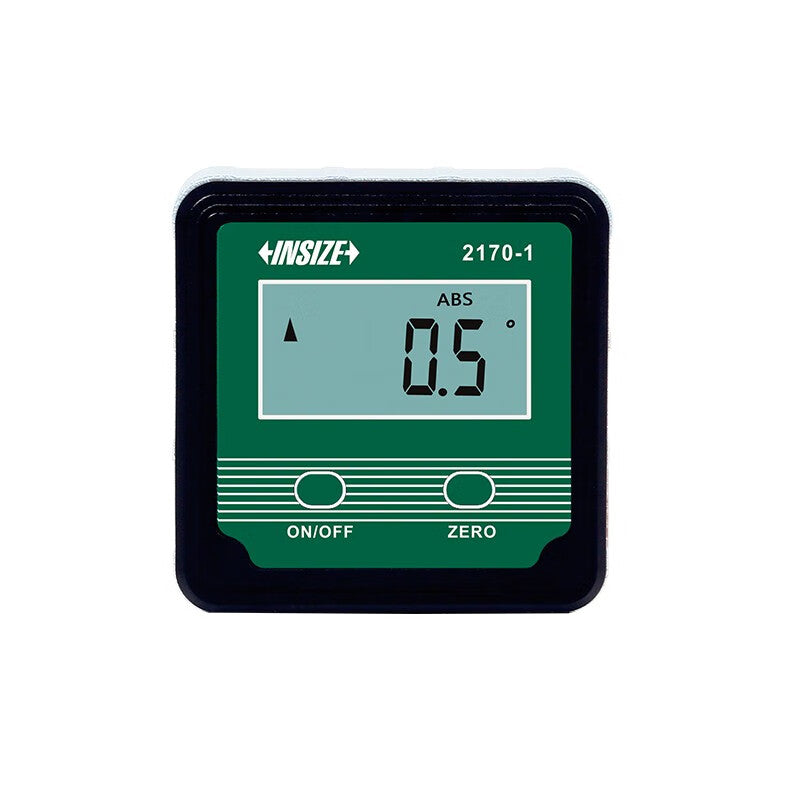 INSIZE Digital Level/Inclinometer, Small Portable, High Precision 0.1°/2170-1, Measuring Range 4x90°
