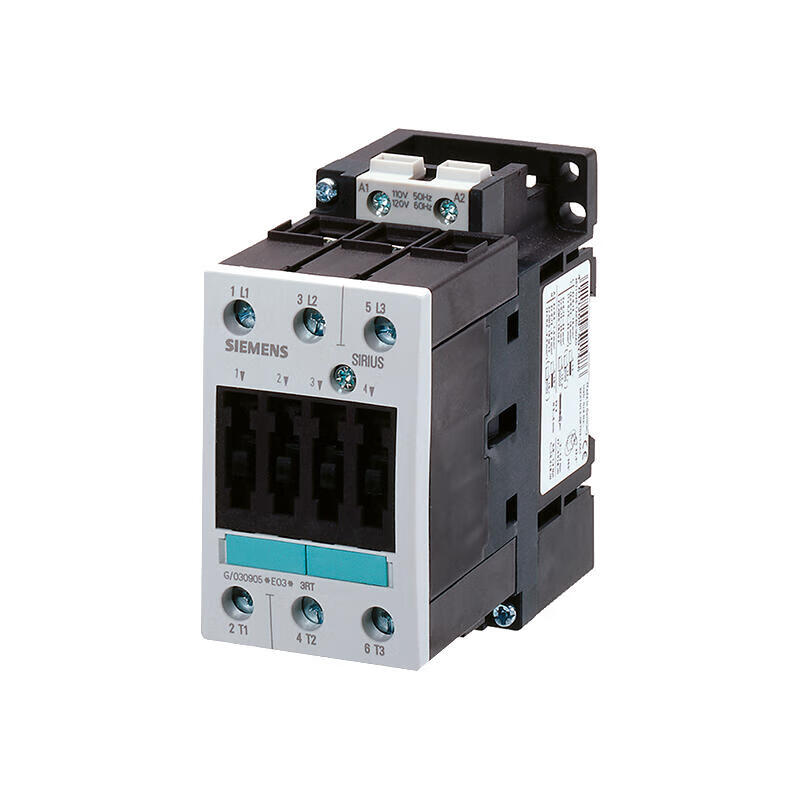 Siemens 3RT50361AN20 Contactor, 22kW 3-Pole 220VAC 50/60HZ