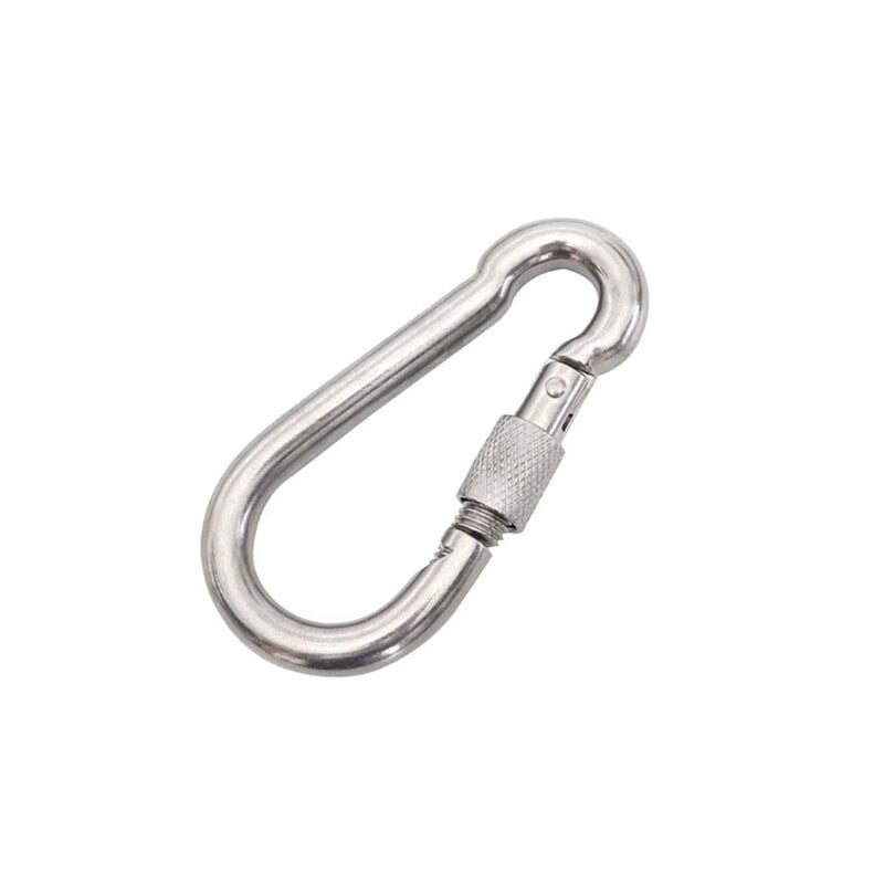 Yonghao Yinghong 304 Stainless Steel Spring Buckle, Outdoor Carabiner, Connecting Buckle, Safety Buckle, Lifting Hook, M5 Standard Type