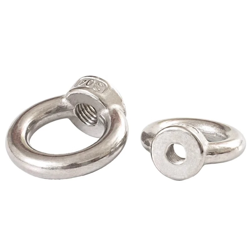 Shanhe Industrial Products 304 Stainless Steel Ring Lifting Accessory, Eye Nut M12