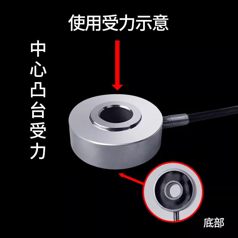 USAMR high-precision ring pressure sensor, weighing force gauge, bolt preload sensor, ring force sensor