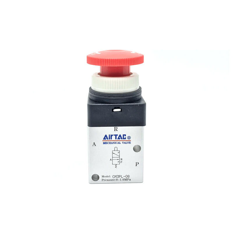 AirTAC Parking Rotary Button Manual Valve (1/4); CM3PL08R