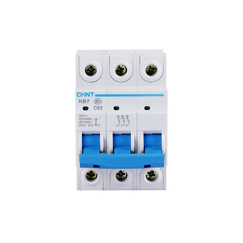 Chint miniature circuit breaker; NB7 3P D32