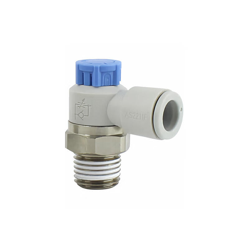 SMC speed control valve elbow type AS2211F-02-06SA
