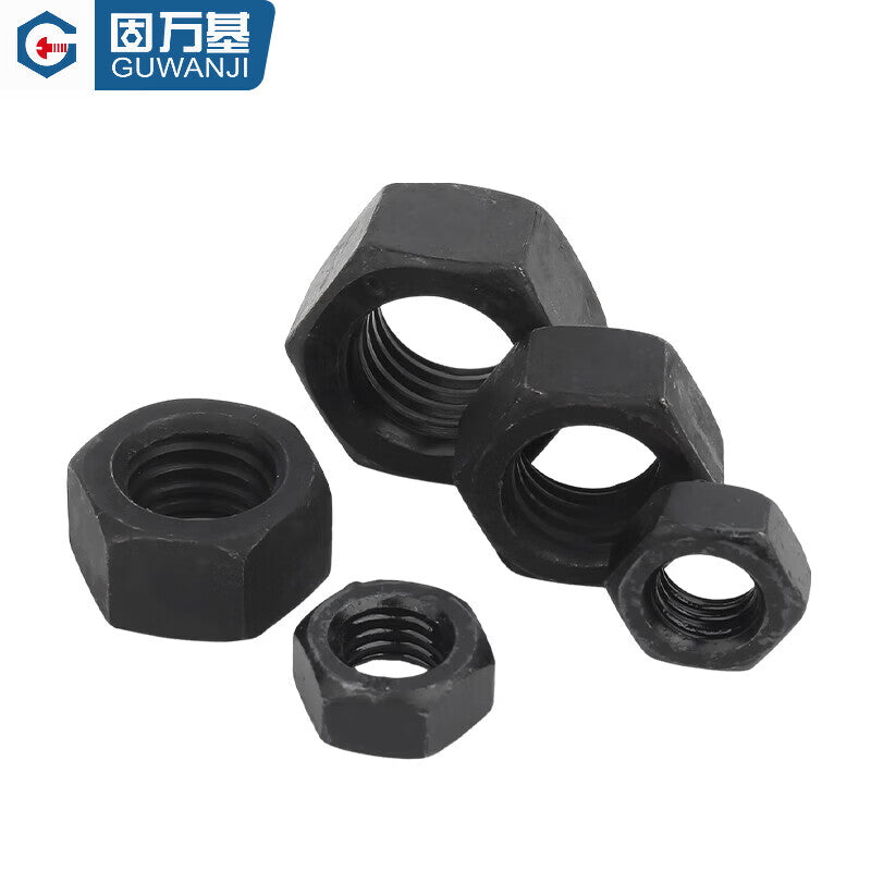 GUWANJI M36 Hex Nuts, Alloy Steel, GB/T 6170, Blackened/Minimum Order Quantity 1000/Grade 12 [Price for 1 unit]