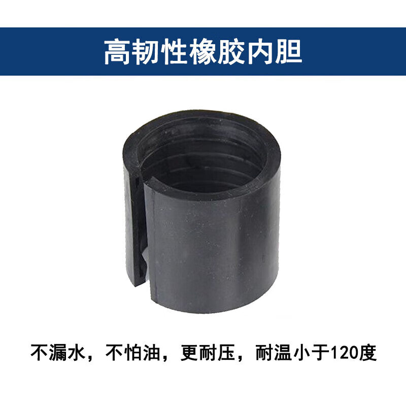 PipeShuo 304 single-clamp stainless steel pipe repair tool, water pipe connector, clamp, quick repair pipe clamp