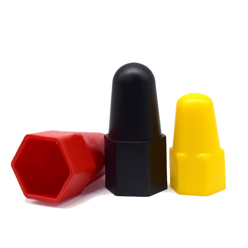 Jing Shi Bolt Protective Caps, 50pcs, Hexagonal Extended Type, for Street Light Bolts and Anchor Bolts, M20*31*45. Unit: Package.