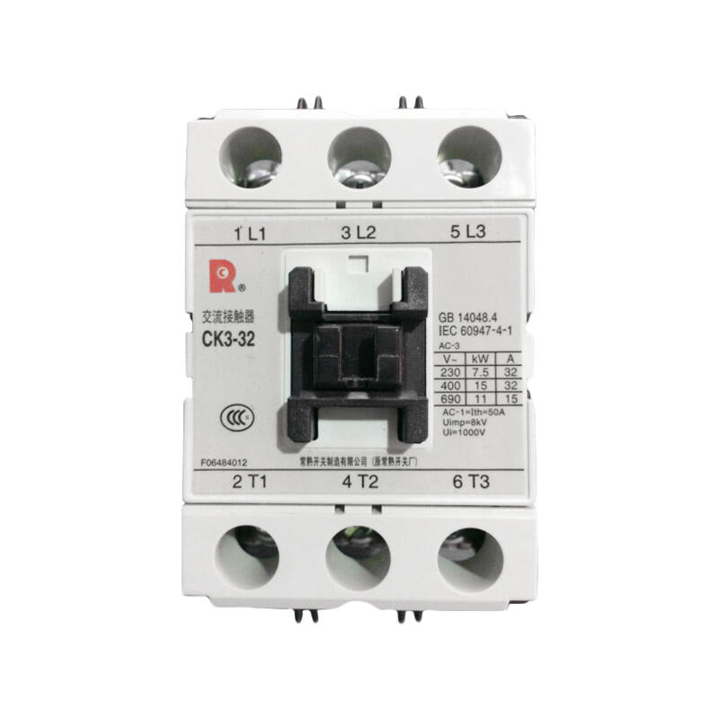 Changshu CK3-32/N5 Three-Pole AC Contactor 32A 220/230V