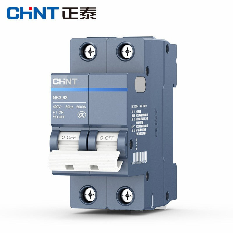 Chint NB3-63 2P C25 Small Circuit Breaker, Pack of 3