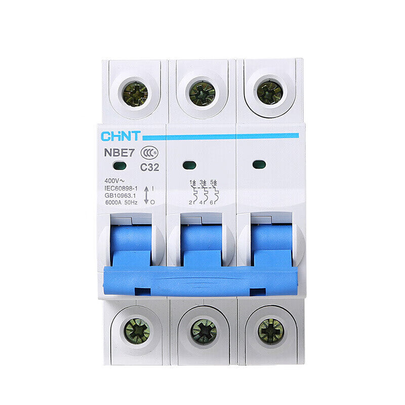 Chint (CHNT) NBE7-3P-C63A small circuit breaker air switch air switch