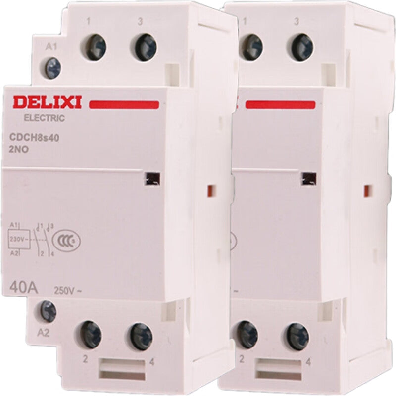 DELIXI ELECTRIC CDCH8S 40A 2P 1NO+1NC AC Contactor