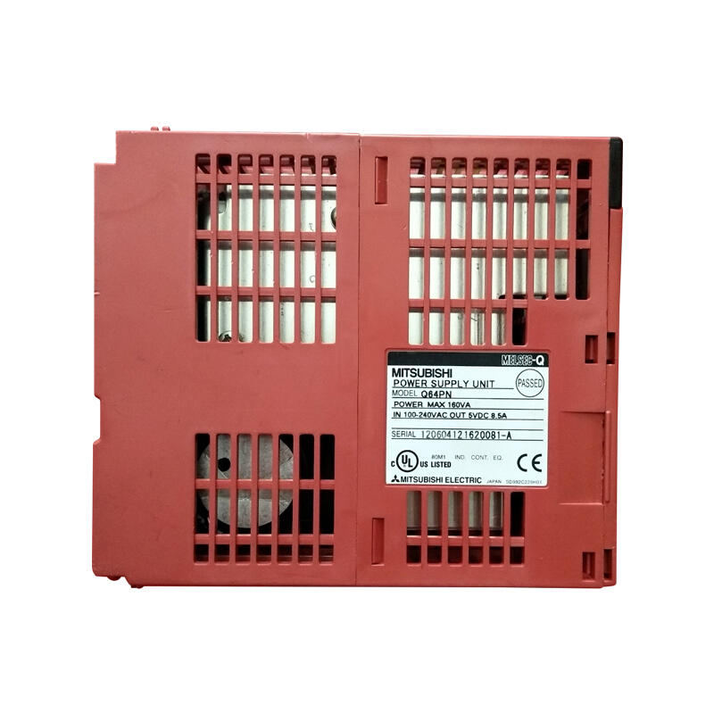 Mitsubishi Electric PLC, power module, 100-240VAC input / 5VDC 8.5A output; Q64PN
