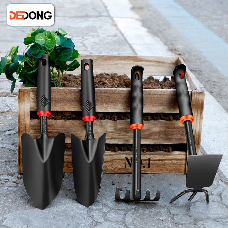 Dedong Beachcombing Tool Set for Children: Gardening Rake, Soil Digging, Small Shovel, Vegetable Planting, Flower Planting, Weeding, Potted Plant Transplanting