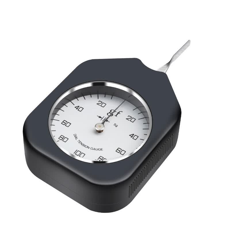 Three-needle pointer tension gauge, tension/compression force gauge, mechanical testing instrument, weight gauge, tensile force gauge, JDSZG-500g double needle.