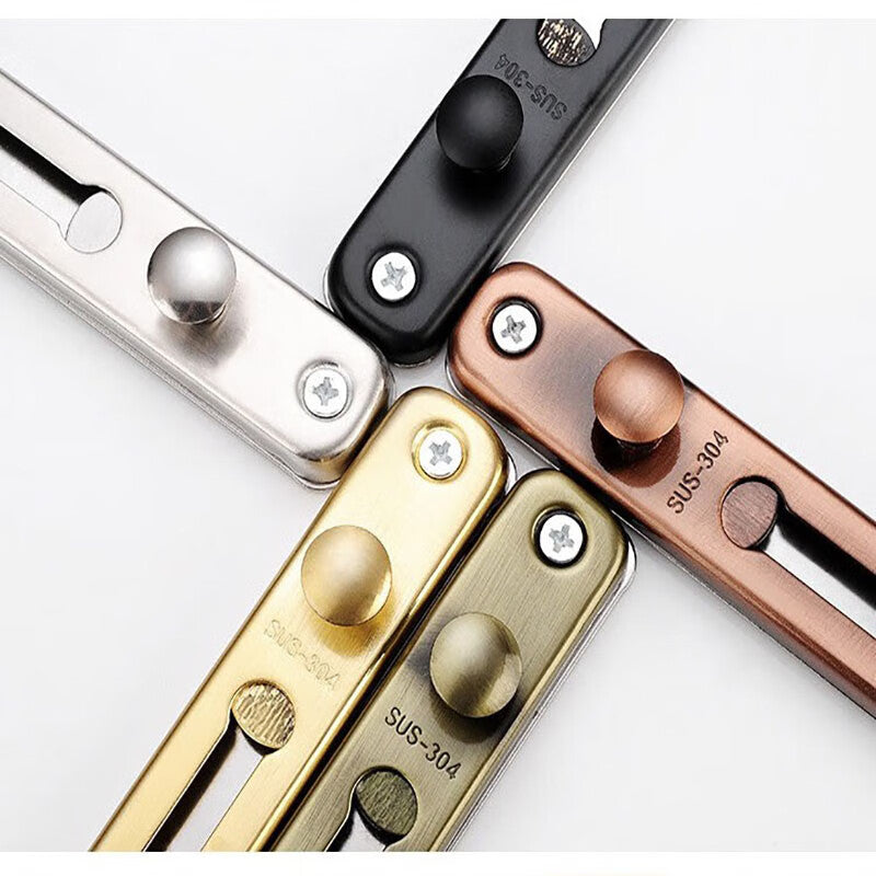Deyu Crafts Stainless Steel Anti-theft Chain Door Internal Lock Chain Door Bolt Reverse Lock Buckle - One Price - Antique Bronze